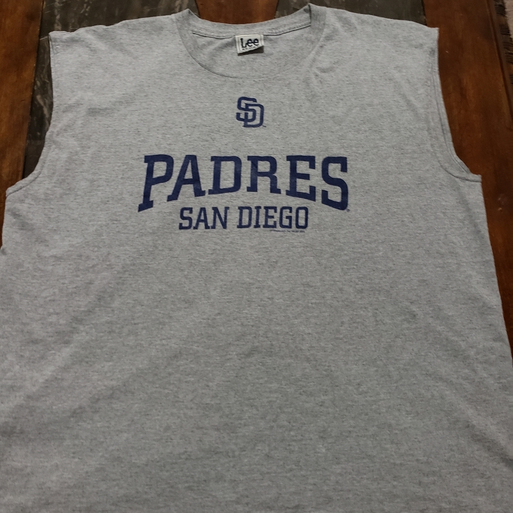 San Diego Padres Cut Off Shirt.